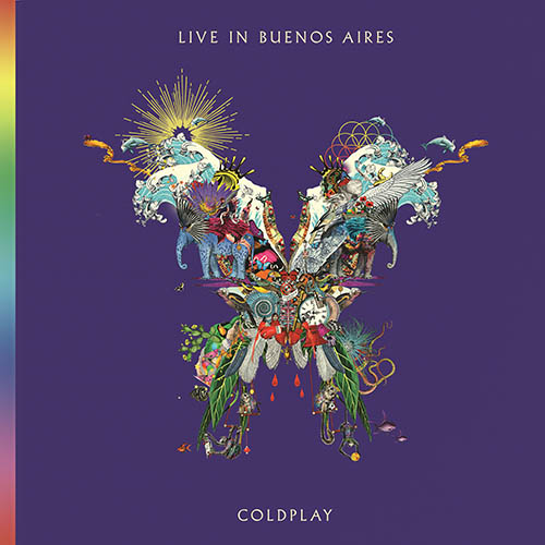 Coldplay Live In Buenos Aires (Butterfly Package) 180g 3LP & 2DVD Set (Gold  Vinyl)